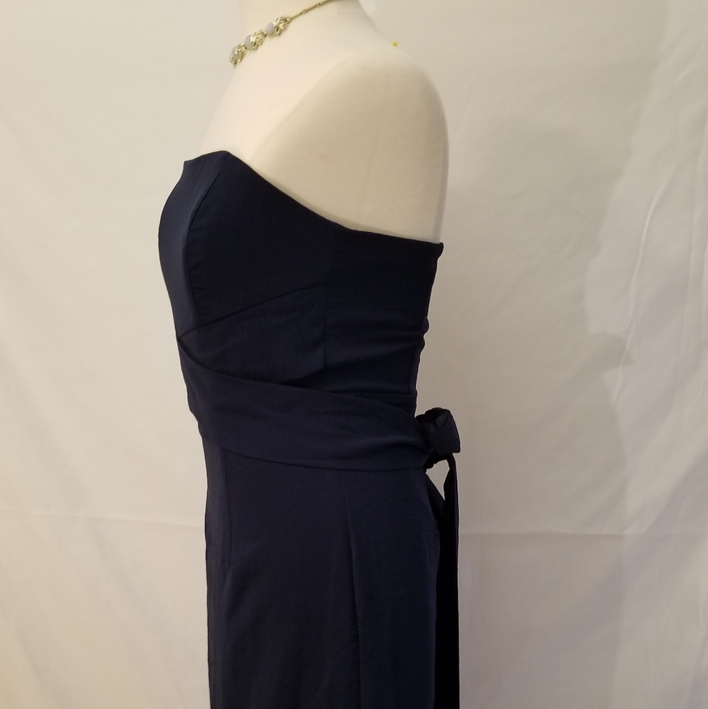 Style State Sleeveless Faux Wrap Dress